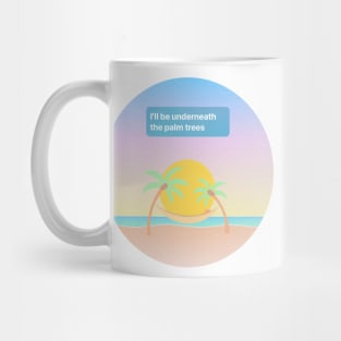 Palm Trees Surfaces Mug